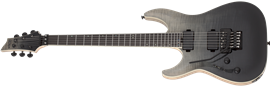Schecter DIAMOND SERIES C-1FR SLS Elite Black Fade Burst Left Handed 6-String Electric Guitar 2022